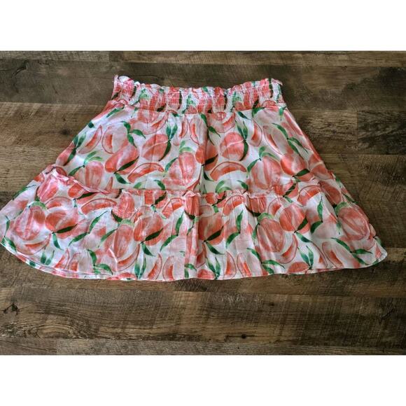 Anthropologie Breezy Cover-up Skirt Set Size Medium Smocked Waist Band & Back - Picture 3 of 8